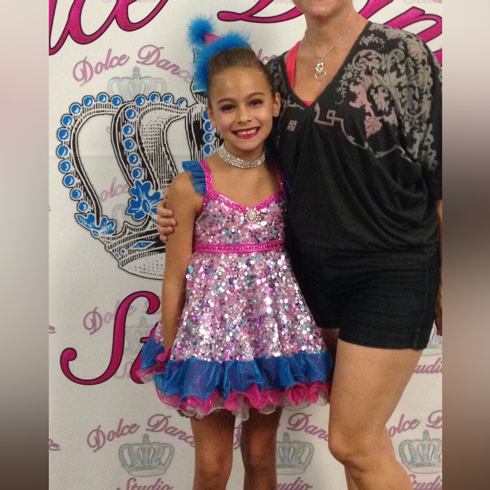 Custom Details Dancewear costume size CS. Bottoms are CM. Perfect condition.